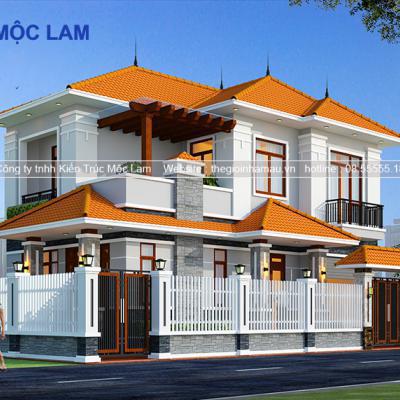 Hồ Sơ Thiết Kế Nhà 2 Tầng Mái Nhật