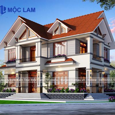 Hồ Sơ Thiết Kế Nhà 2 Tầng Mái Thái
